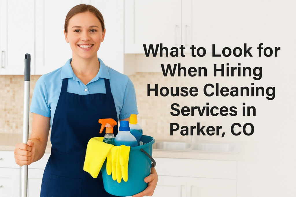 House Cleaning Services in Parker, CO